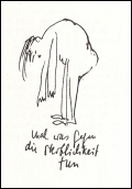 Zimmergazette vom Binnenleben Zeichnung